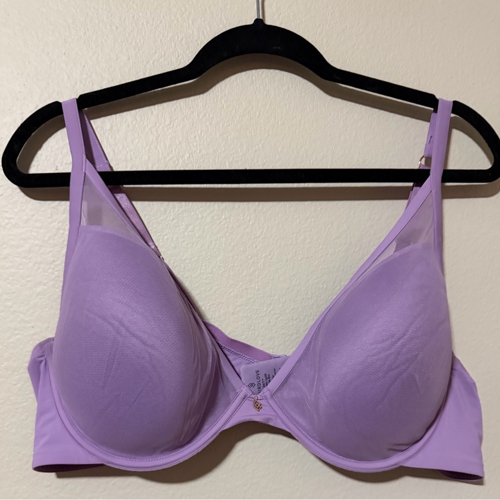 ThirdLove Light Purple Underwire T-Shirt Bra